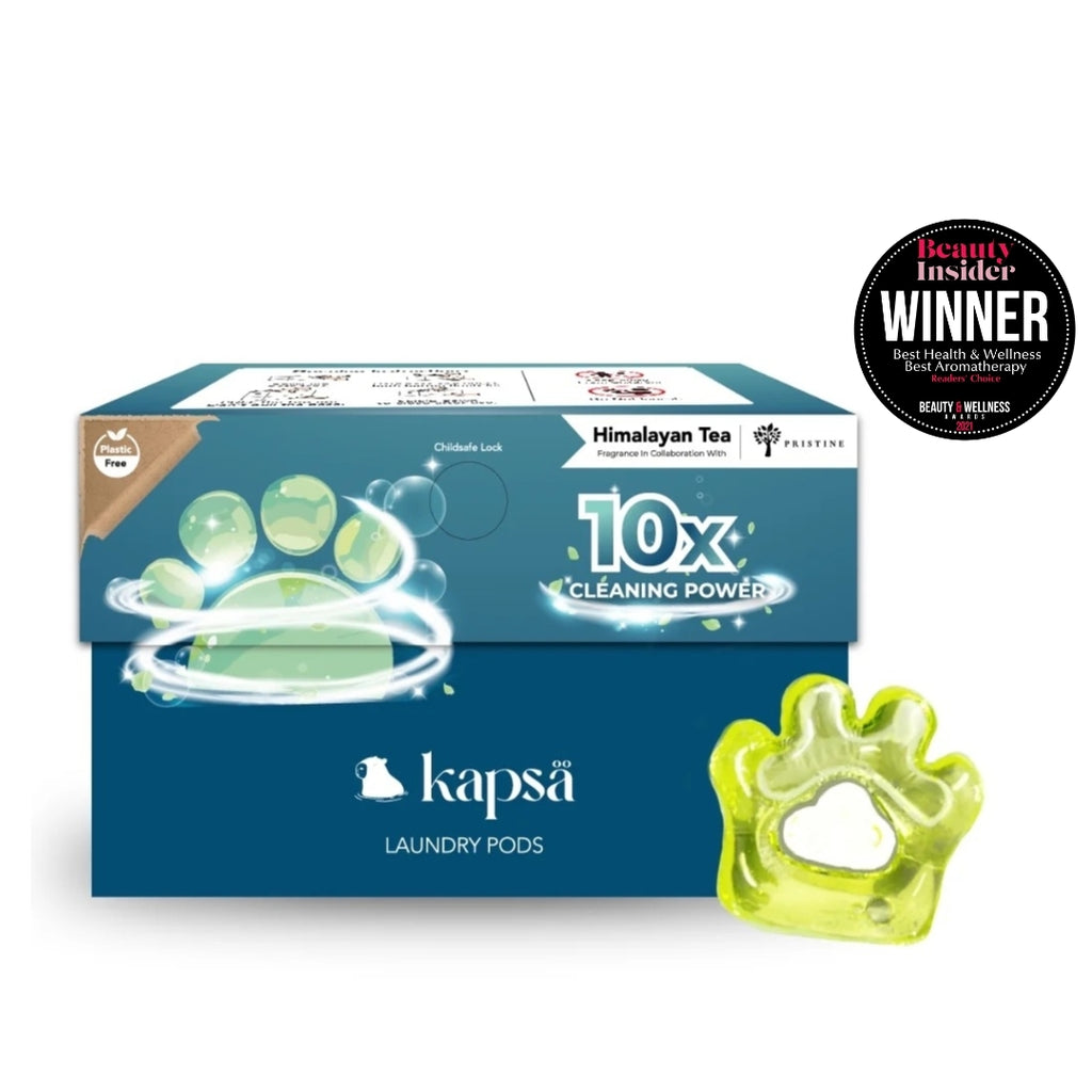 Kapsa Low Suds Laundry Detergent Pods Himalayan Tea (ION Scent) Kapsä